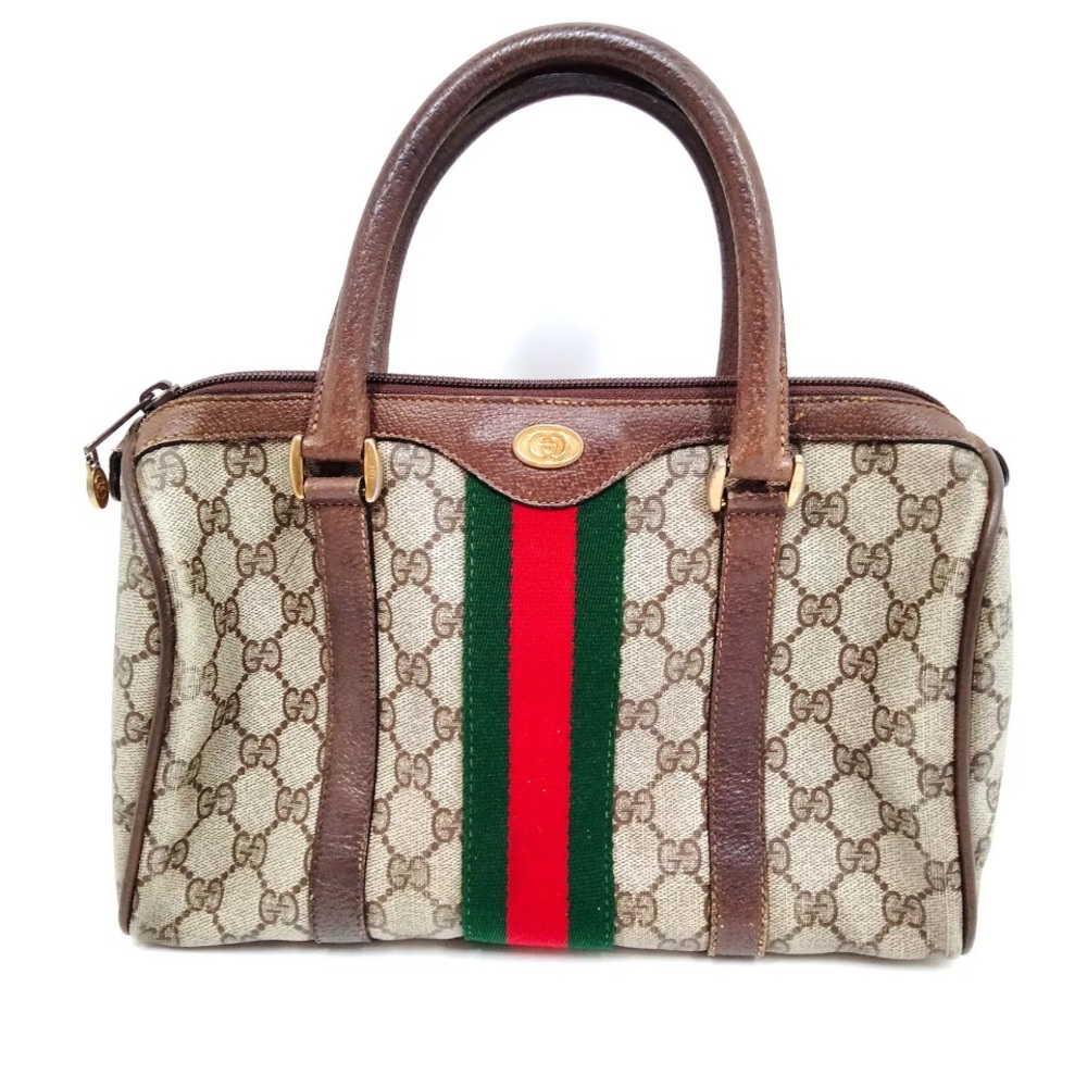 Gucci Sherry line Boston handbag